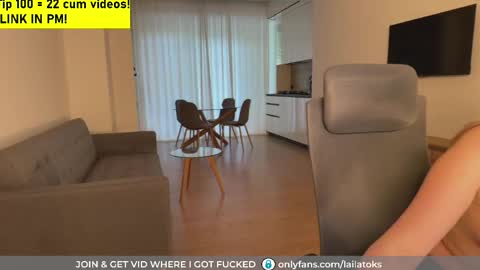 lailatoks - TIP 100 tks  get all my videos 22 VIDEOS SQUIRT PUSSY DILDO online show from May 19, 6:31 am