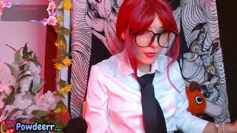 Snapshot of lee_powder chatting on April 4, 2:10 am lee_powder online show from April 4, 2:10 am