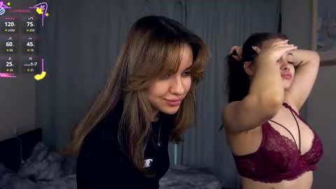 Snapshot of lenoimacyt chatting on October 5, 6:23 am Hey hey our name is Mia Elfy Lovense is active time to play PVT IS OPEN online show from October 5, 6:23 am