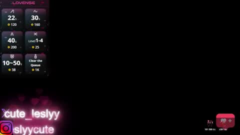 Snapshot of lesly_cutee chatting on March 16, 12:20 pm lesly_cutee online show from March 16, 12:20 pm