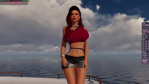 Snapshot of lessly_muah chatting on February 27, 12:10 am lessly_muah online show from February 27, 12:10 am