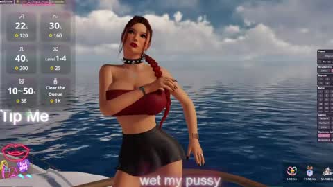 Snapshot of lessly_muah chatting on April 21, 2:56 pm lessly_muah online show from April 21, 2:56 pm