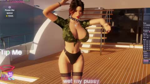 Snapshot of lessly_muah chatting on April 24, 8:22 pm lessly_muah online show from April 24, 8:22 pm