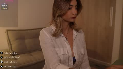 Letizia Fulkers online show from May 8, 2:44 pm