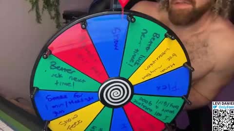 Snapshot of levi_daniel chatting on February 7, 1:09 am Levi Daniel online show from February 7, 1:09 am