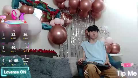 Liam  online show from February 19, 7:10 pm