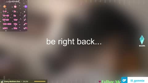 lil gemmie online show from May 15, 11:23 pm