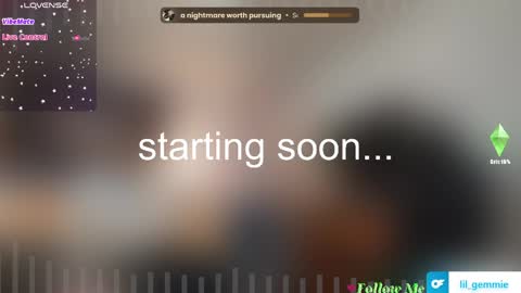 lil gemmie online show from June 6, 6:34 pm