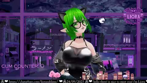 im Liora uwu   online show from September 25, 2:15 am
