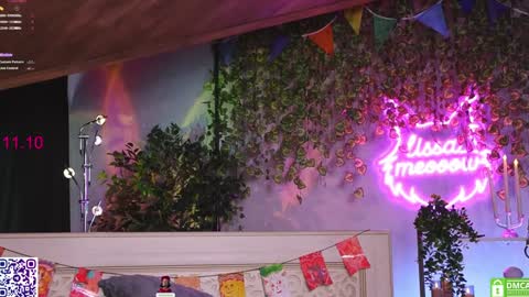 your Liza again. Next stream Dec. 1  at 2 or 3  GMT online show from October 11, 5:50 am