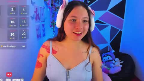 Snapshot of little_emma0 chatting on April 24, 6:49 am Carol online show from April 24, 6:49 am