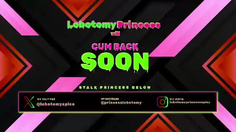 LobotomyPrincess online show from July 3, 2:18 am