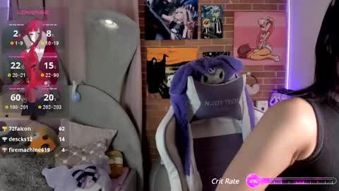 Snapshot of lolaa_bunnyy chatting on March 2, 8:05 am Lola Bunny online show from March 2, 8:05 am