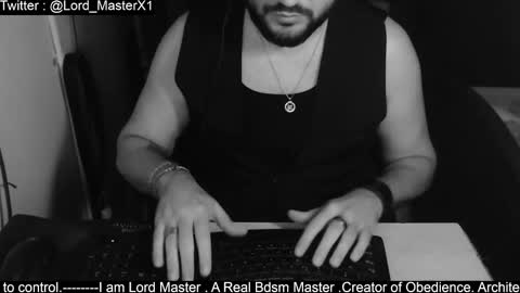 lord_masterx online show from October 8, 3:04 am