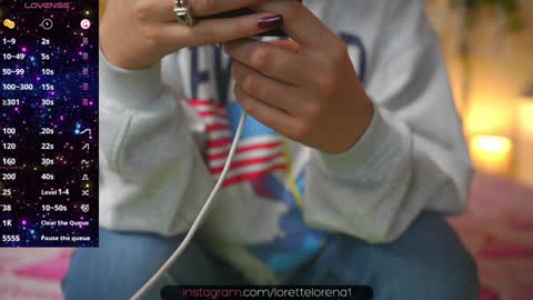Snapshot of lorettelorenaa chatting on December 10, 8:16 pm LoretteLorena online show from December 10, 8:16 pm