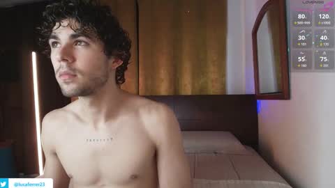 Snapshot of lucaa_ferrer chatting on March 27, 3:01 am Luca Ferrer online show from March 27, 3:01 am