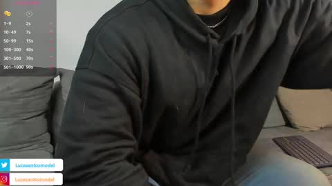 Snapshot of lucasanto_ chatting on February 10, 5:14 am LUCA SANTOS online show from February 10, 5:14 am