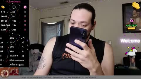 Snapshot of lucasgalactic69 chatting on February 19, 6:59 pm Lucas Cifrady online show from February 19, 6:59 pm