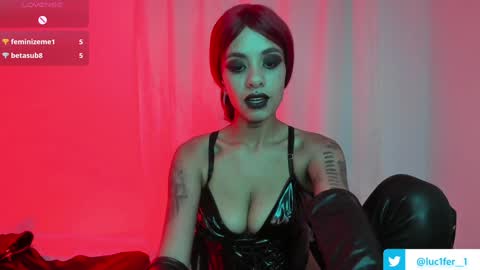 Snapshot of luci_fer_devil_1 chatting on February 8, 10:50 am Veronica Rati online show from February 8, 10:50 am