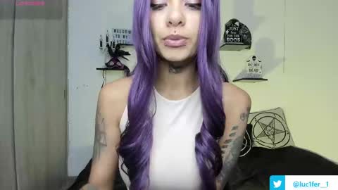 Snapshot of luci_fer_devil_1 chatting on February 12, 1:52 am Veronica Rati online show from February 12, 1:52 am