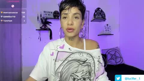 Snapshot of luci_fer_devil_1 chatting on February 14, 5:03 pm Veronica Rati online show from February 14, 5:03 pm