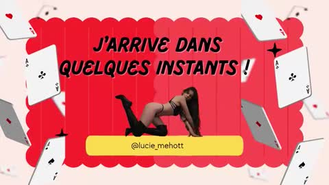 Lucie hot follow me on  online show from October 12, 8:24 am