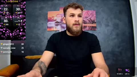 Snapshot of luke_eddison chatting on February 25, 9:53 am Luke online show from February 25, 9:53 am