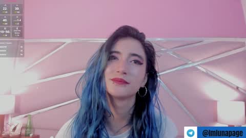 Snapshot of lunapagee chatting on January 19, 3:10 pm Luna Page online show from January 19, 3:10 pm