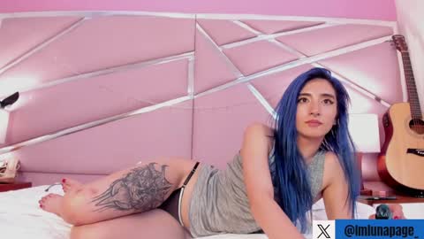 Snapshot of lunapagee chatting on January 30, 6:00 pm Luna Page online show from January 30, 6:00 pm