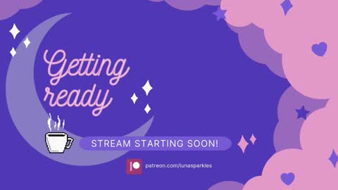 ..LunaSparkles. online show from February 6, 6:29 am