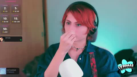 Snapshot of lyodass chatting on February 7, 8:31 pm Lyodass online show from February 7, 8:31 pm