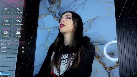 Snapshot of maevekuro chatting on February 13, 3:13 am maevekuro online show from February 13, 3:13 am