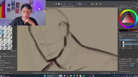 Snapshot of maicolazul chatting on January 16, 11:42 pm Maicol online show from January 16, 11:42 pm