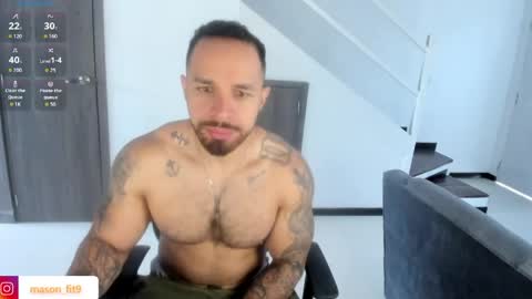 Snapshot of mason_fit chatting on April 28, 12:32 pm Mason Andre online show from April 28, 12:32 pm