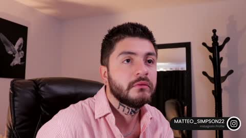 Matteo simpson online show from January 26, 2:52 pm