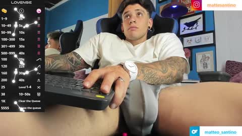 Snapshot of matteosantino chatting on December 6, 8:51 pm matteosantino online show from December 6, 8:51 pm