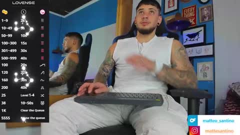 Snapshot of matteosantino chatting on February 7, 9:15 pm matteosantino online show from February 7, 9:15 pm