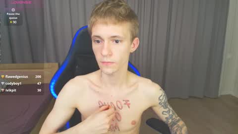 Snapshot of max_gen chatting on February 9, 10:43 pm Max Gen with tats 24years And Ethan without tats 20 years online show from February 9, 10:43 pm