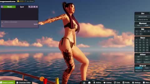 Snapshot of megansweetcome chatting on September 9, 7:02 pm megansweetcome online show from September 9, 7:02 pm