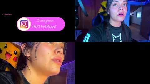 Snapshot of meli_pixel chatting on March 10, 8:01 pm MELISSA online show from March 10, 8:01 pm
