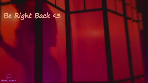 Snapshot of meow_nancy chatting on December 18, 11:34 am Heeyyooo Im Nans Subscribe to me I will be glad online show from December 18, 11:34 am