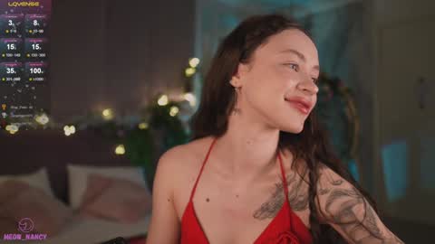 Snapshot of meow_nancy chatting on December 27, 8:24 am Heeyyooo Im Nans Subscribe to me I will be glad online show from December 27, 8:24 am