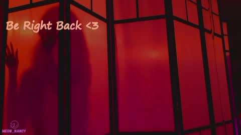 Snapshot of meow_nancy chatting on January 11, 8:11 am Heeyyooo Im Nans Subscribe to me I will be glad online show from January 11, 8:11 am