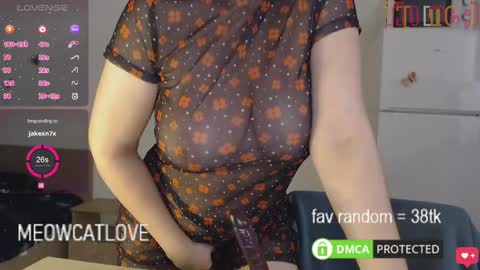 meowcatlove online show from January 25, 8:00 pm