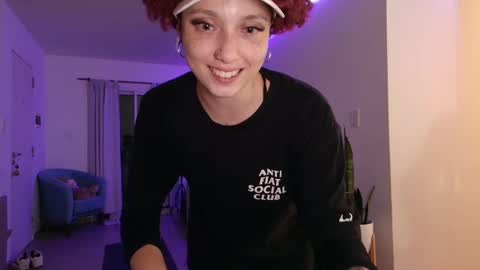 Miss Freckles online show from November 9, 2:10 am