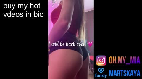 Mia Martskaya online show from October 20, 9:43 am