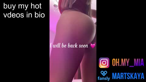 Mia Martskaya online show from November 27, 6:37 am