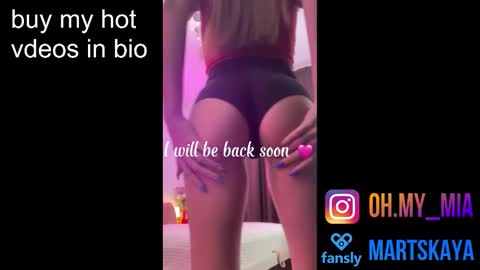 Snapshot of mia4sin chatting on February 18, 7:04 am Mia Martskaya online show from February 18, 7:04 am