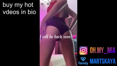 Snapshot of mia4sin chatting on March 8, 7:12 am Mia Martskaya online show from March 8, 7:12 am