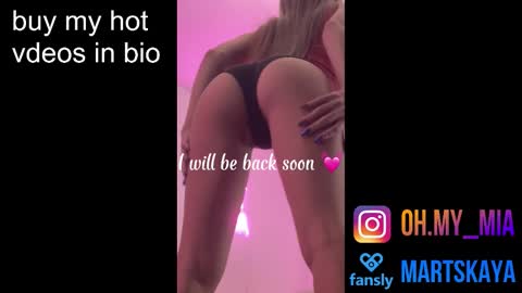 Snapshot of mia4sin chatting on March 15, 8:09 am Mia Martskaya online show from March 15, 8:09 am